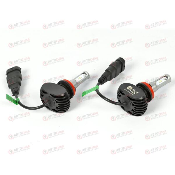 Лампа с/диод H11 LED 12B 25Вт 6500К 4000Лм (2 шт) Nord Yada, изображение 2