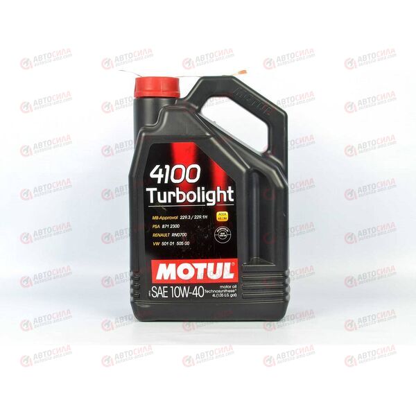 Масло ДВС Motul 10W40 4100 TL SN 4 л, Емкость: 4 л, изображение 2