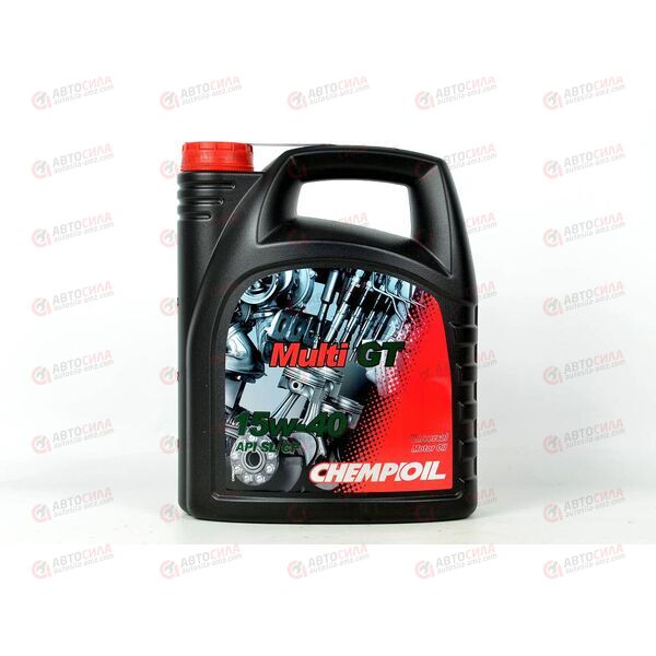 Масло ДВС Chempioil 15W40 SG/CD Multi SG 4 л (4 шт), изображение 2