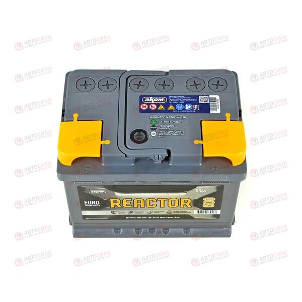Аккумулятор 55VL REACTOR (R+) (0) (пт 600)(242х175х190) 2022 год, изображение 3