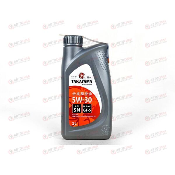 Масло ДВС TAKAYAMA 5W30 SN GF-5 Пластик 1 л, изображение 2
