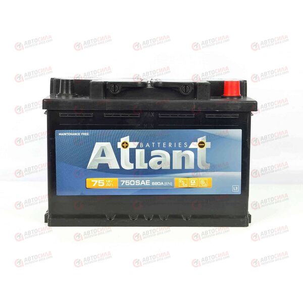Аккумулятор 75VL ATLANT (R+) (0) (пт 680)(278х175х190) 2022 год, изображение 2