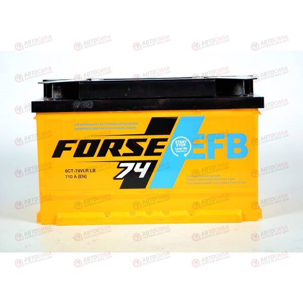 Аккумулятор 74VL FORSE EFB (R+) (0) (пт 710)(278х175х175) 2022 год, изображение 2