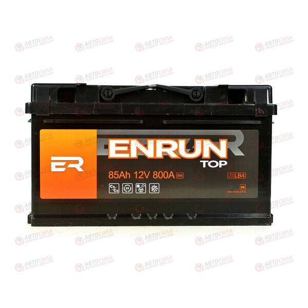 Аккумулятор 85VL ENRUN TOP (R+) (0) (низ) (пт 800)(315х175х175) 2022 год, изображение 2