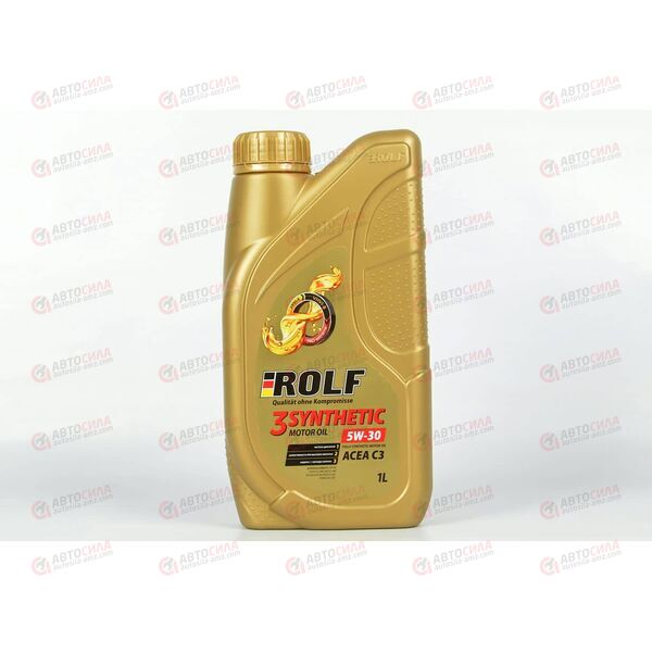 Масло ДВС ROLF 5W30 C3 VW504/507 DPF 3-SYNTHETIC Пластик 1 л РАСПРОДАЖА, изображение 2