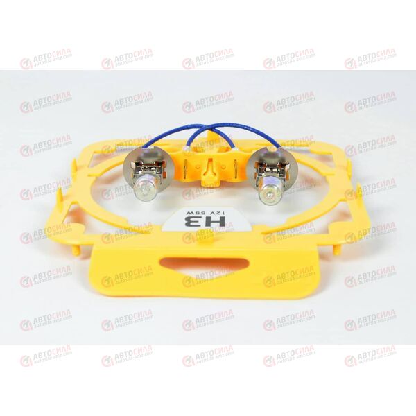 Лампа галоген 12В H3 55 Ватт Aurum (2 шт) MTF, изображение 3