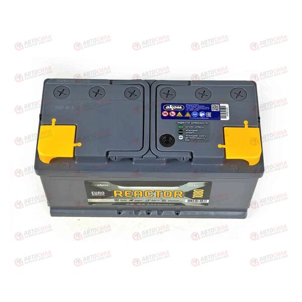 АКБ 100VL REACTOR (R+) (0) (пт 1080)(353х175х190) 2023 год, изображение 3