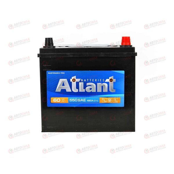 АКБ 60VL ATLANT ASIA (R+) (0) SMF (пт 480)(230х175х220) 2023 год, изображение 2