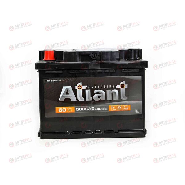 АКБ 60VL ATLANT Black (L+) (1) (пт 460)(242х175х190) 2023 год, изображение 2
