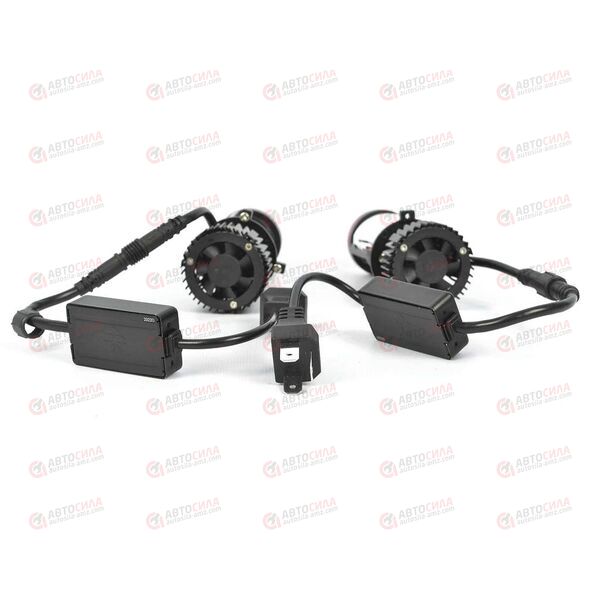 Лампа-линза с/диод H4 LED 12-24B 6000K (2 шт) MasterLed, изображение 3