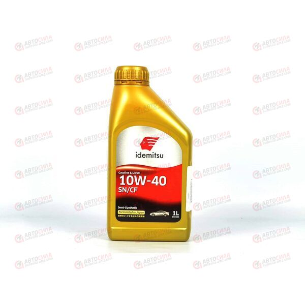 Масло ДВС IDEMITSU 10W40 SN/CF 1 л, Емкость: 1 л., изображение 2