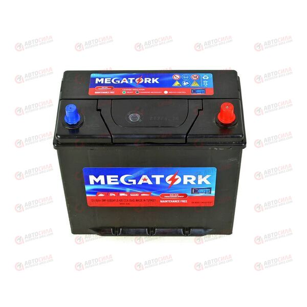АКБ 50VL MEGATORK ASIA (R+) (0) SMF т.кл (пт 400)(238х134х220) ТУРЦИЯ, изображение 3