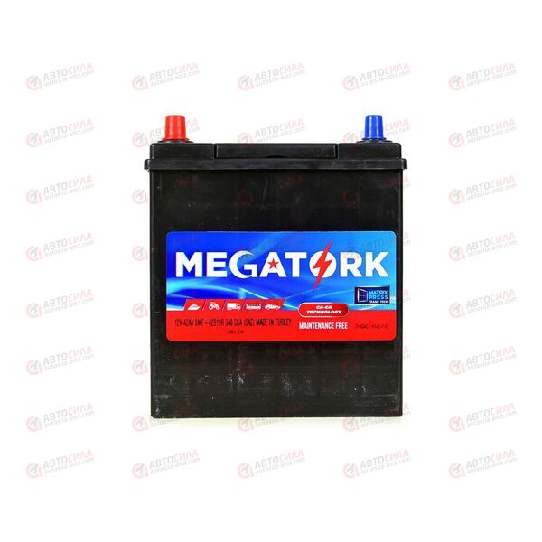 АКБ 42VL MEGATORK ASIA (L+) (1) SMF т.кл (пт 320)(196х136х220) без. н.креп. ТУРЦИЯ, изображение 2