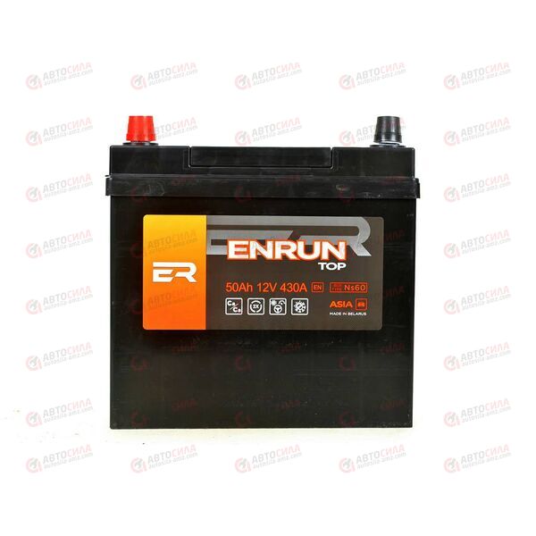 АКБ 50VL ENRUN TOP ASIA (L+) (1) SMF (пт 430)(237х127х225) без. н.креп. 2022 год, изображение 2