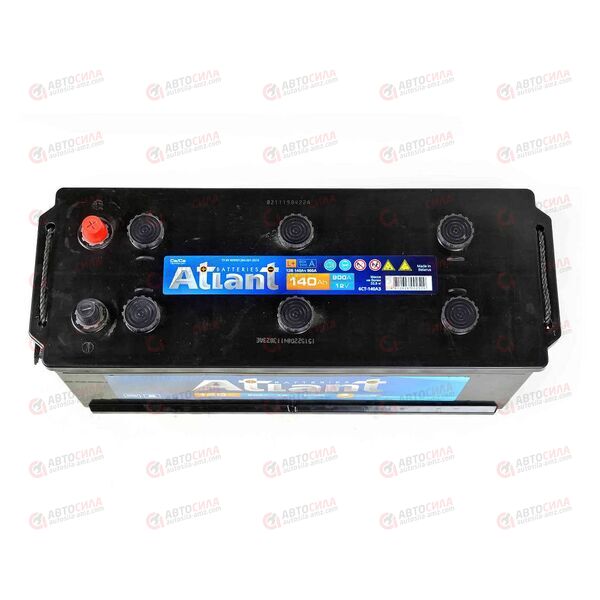 АКБ 140VL ATLANT (L+) (3) EURO (пт 900)(513х189х225) 2023 год, изображение 3
