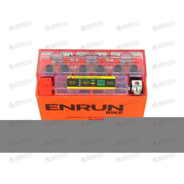 АКБ ENRUN MOTO 12V/14Ah (L+) (MF) (I-GEL) (пт 155) (YT14B-4) (150x70x145) (1шт, уп.8 шт) , изображение 3