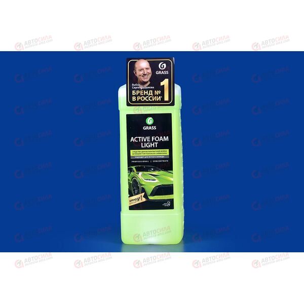 Автошампунь для бесконтактной мойки Active Foam Light 1 л GRASS , изображение 2