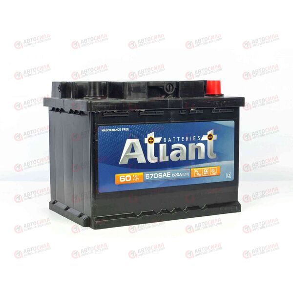 АКБ 60VL ATLANT (R+) (0) (пт 520)(242х175х190) 2024 год