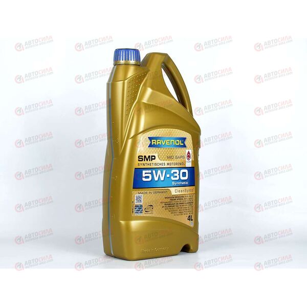 Масло ДВС RAVENOL 5W30 SMP SN C3 MB-229.51/VW 504.00/VW 507.00/MB 229.31/VW G 052 195 4л