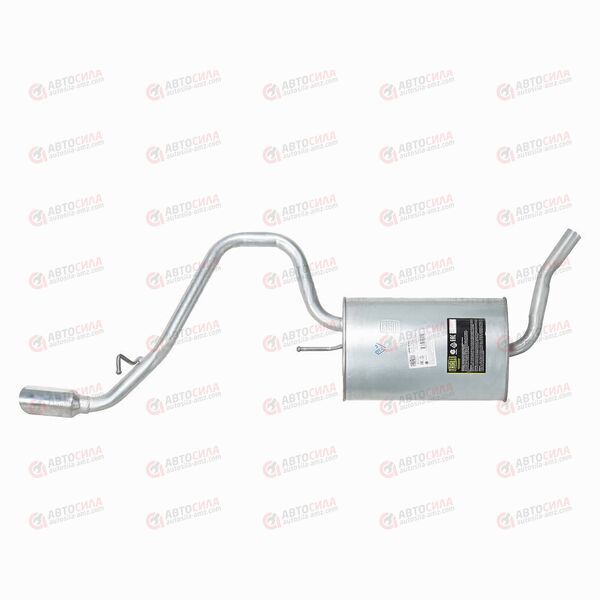 Глушитель для а/м Hyundai i30 (07-) 1.4i/1.6i хетчбек осн. (алюм. сталь) (EMM 4016) TRIALLI